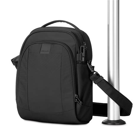 pacsafe metrosafe 250 gii rfid blocking shoulder bag|metrosafe ls250.